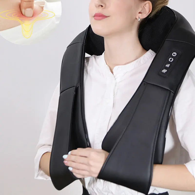 Multifunctional Shoulder And Neck Hot Compress Massager FINISH