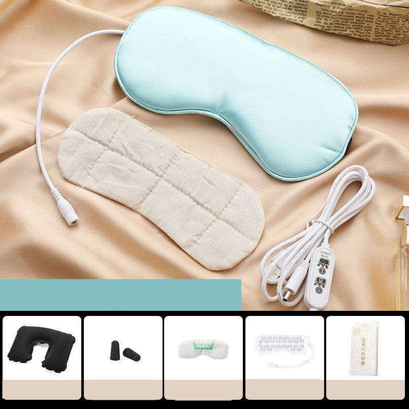 USB Hot Compress Steam Eye Mask For Sleeping