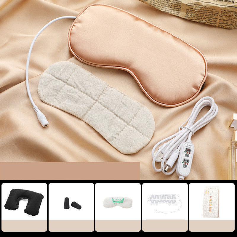 USB Hot Compress Steam Eye Mask For Sleeping