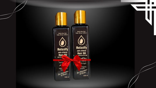 Relaxify Anti-Stress Hair Oil || Pack of 2 || Affordable Price | Make you feel Relaxify everyday, All Day
