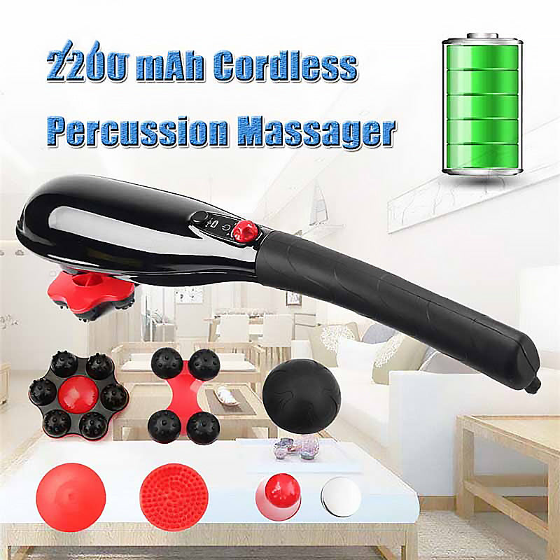 Body Back Massage || New Hand-held Lightweight Rechargeable Cervical Massager Electric Multi-function Body Back Massage Hammer